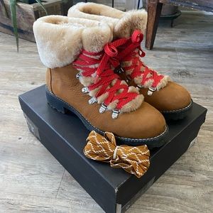 J.Crew Nordic Boots, Size 9 in Glazed Pecan, Gently Used